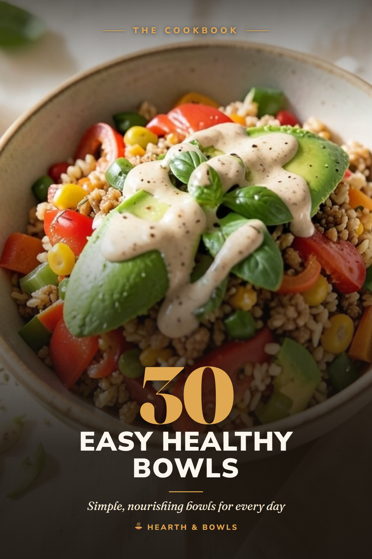 30 Easy Healthy Bowls cookbook